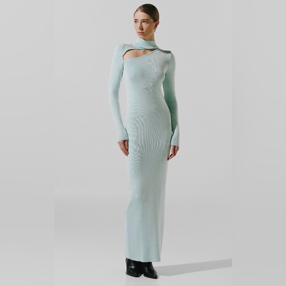 Baobab Collection One Shoulder Mint Dress